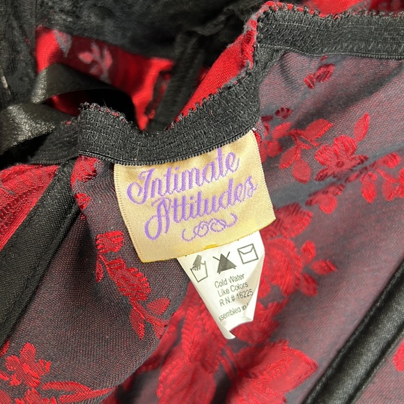 Intimate Attitudes Lace up Boned Corset - Picture 5 of 5